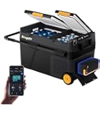 Amazon.co.jp: BougeRV ポータブル冷蔵庫 車載冷蔵庫 ポータブル冷凍庫